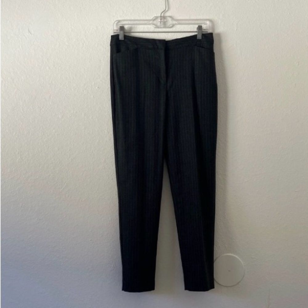 Gray Pinstripe Talbots Heritage Pants